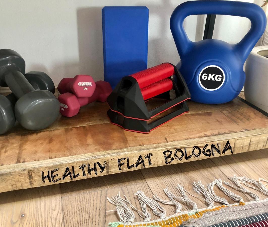 شقة Healthy Flat Bologna - Tower Skyline View المظهر الخارجي الصورة