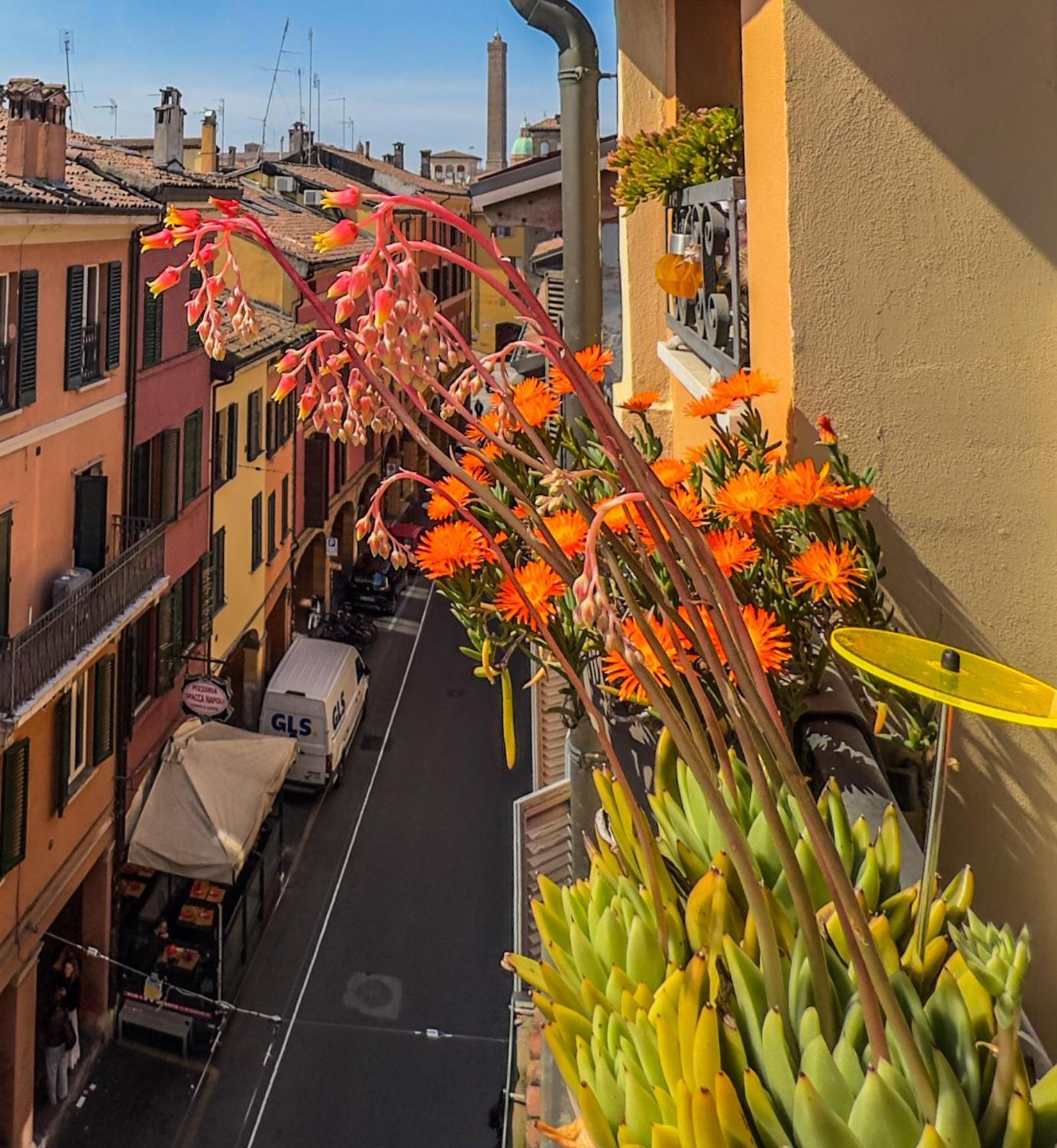 شقة Healthy Flat Bologna - Tower Skyline View المظهر الخارجي الصورة
